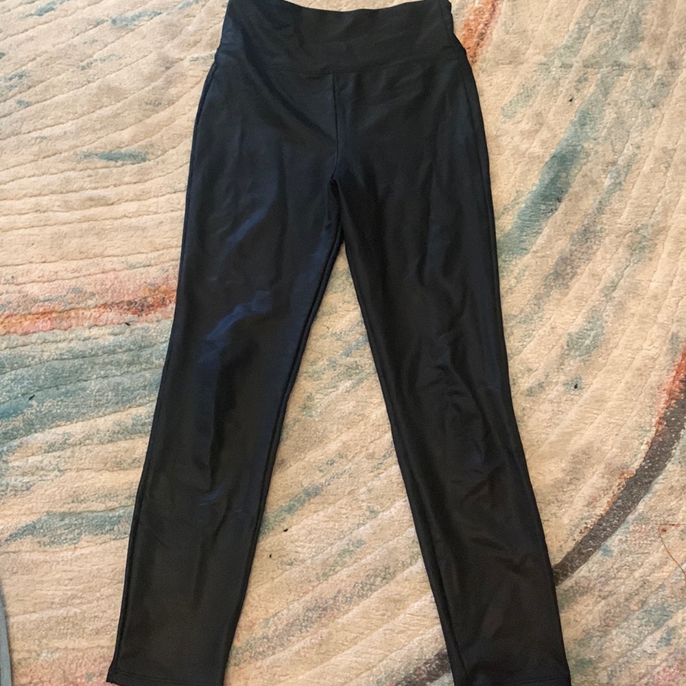 faux leather leggings